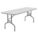 TABLE PLIANTE 30X72 PLASTIQUE GRIS