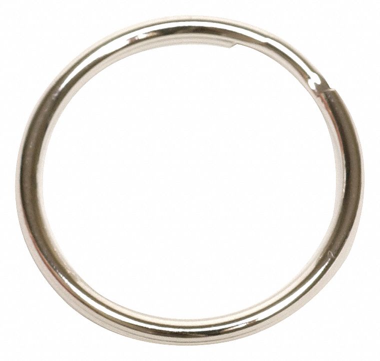 GRAINGER APPROVED KEY RING 1 1/4 IN PK25 Key Rings GGH1F099 1F099