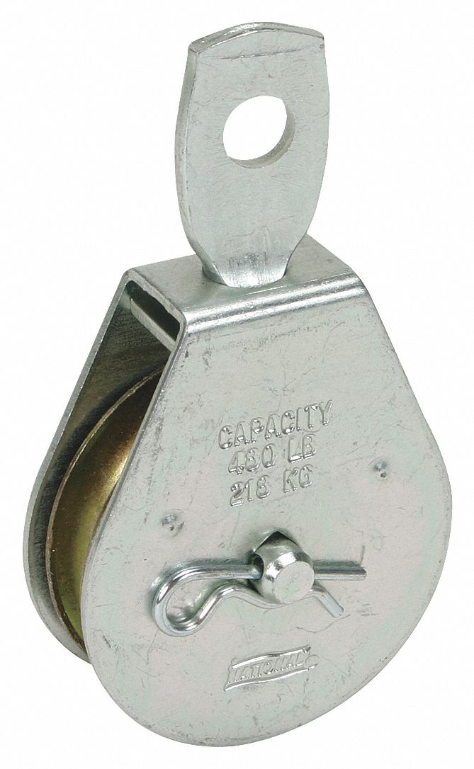 SWIVEL EYE PULLEY ZINC