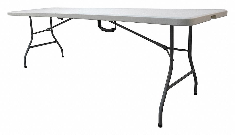 TABLE PLIANTE, 96X30, BLANC