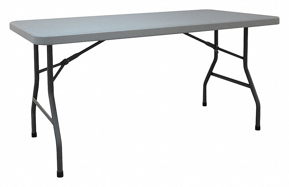 TABLE PLIANTE, 5PI, GRIS