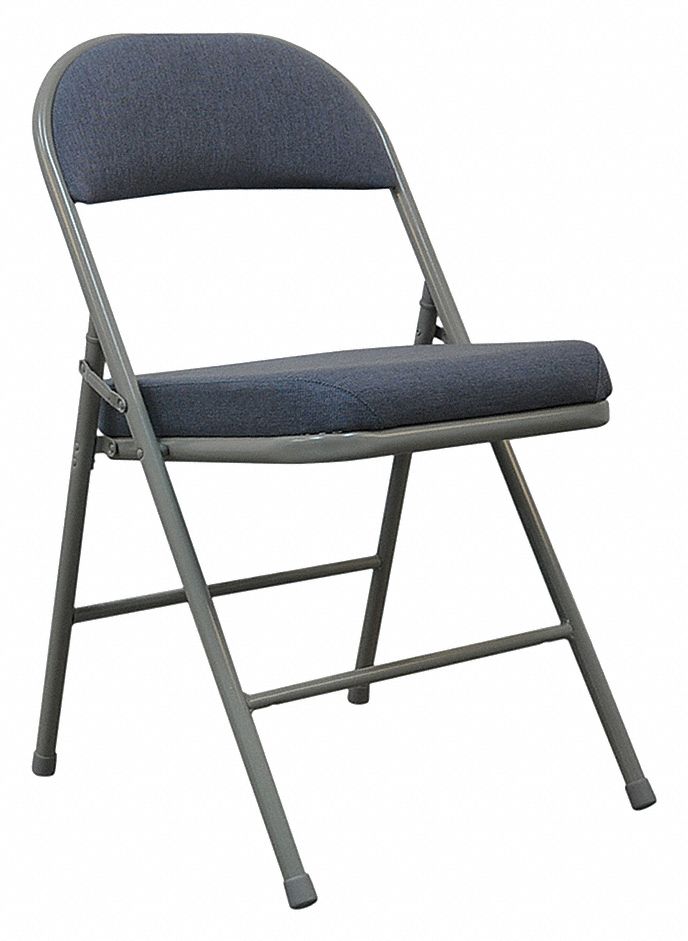 FABRIC PADDED FOLDING CHAIR