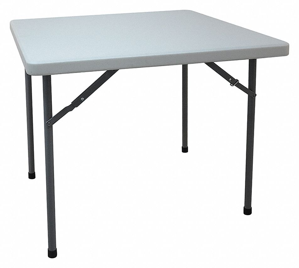 TABLE CARRE MOULE PAR SOUFFLAGE