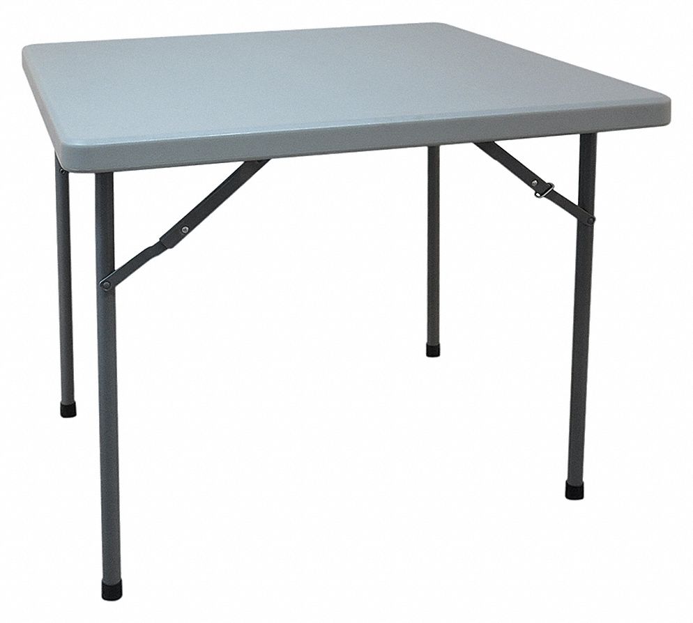 TABLE CARRE MOULE PAR SOUFFLAGE