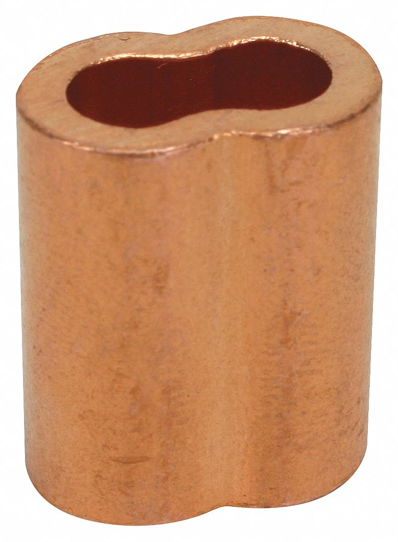 SLEEVE CBL 3/64 COPPER PK25