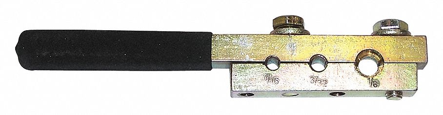 SWAGING TOOL, 1/16 IN/3/32 IN/1/8 IN COPPER OVAL SLEEVE SIZE, SWAGING TOOL ONLY