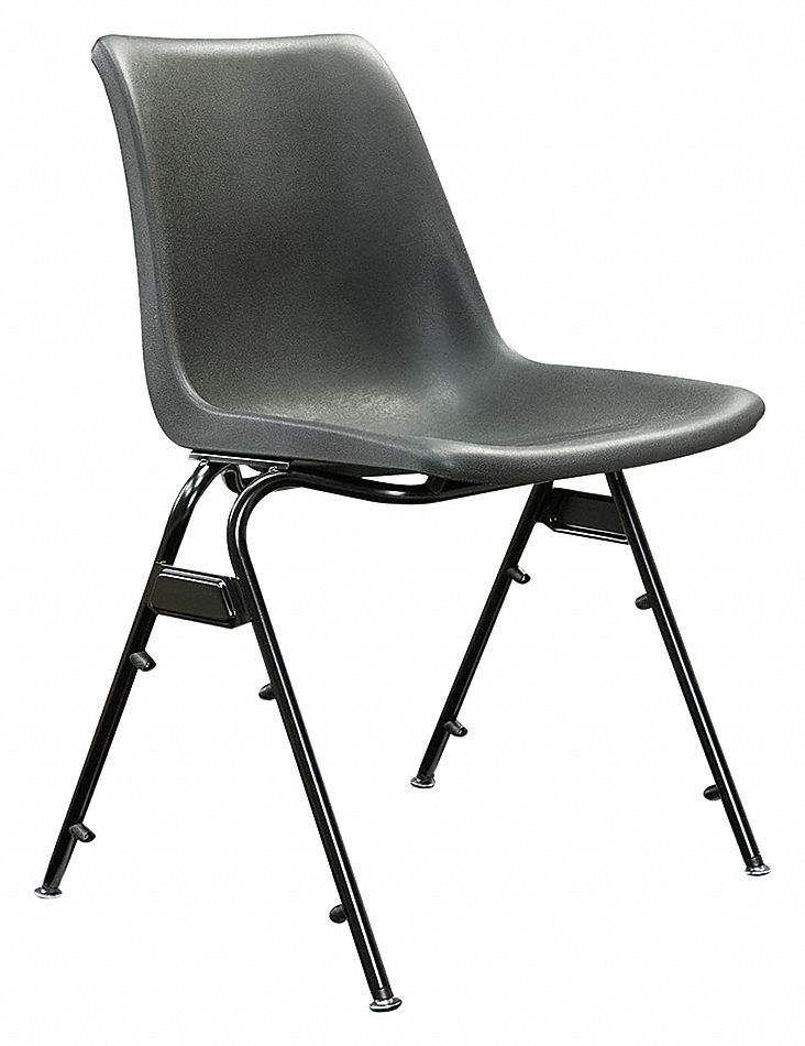 CHAIR STACKABLE BLACK