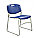 CHAIR STACKABLE BLUE
