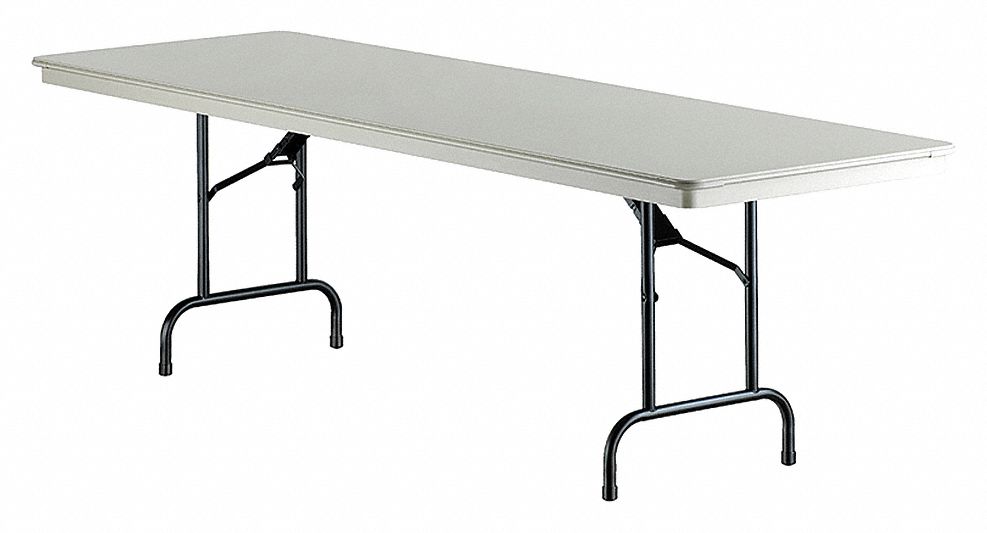 APPROVED VENDOR TABLE, 30X72 IN, SAND/BLACK - 12853 - GGM4XV69 | 4XV69 ...