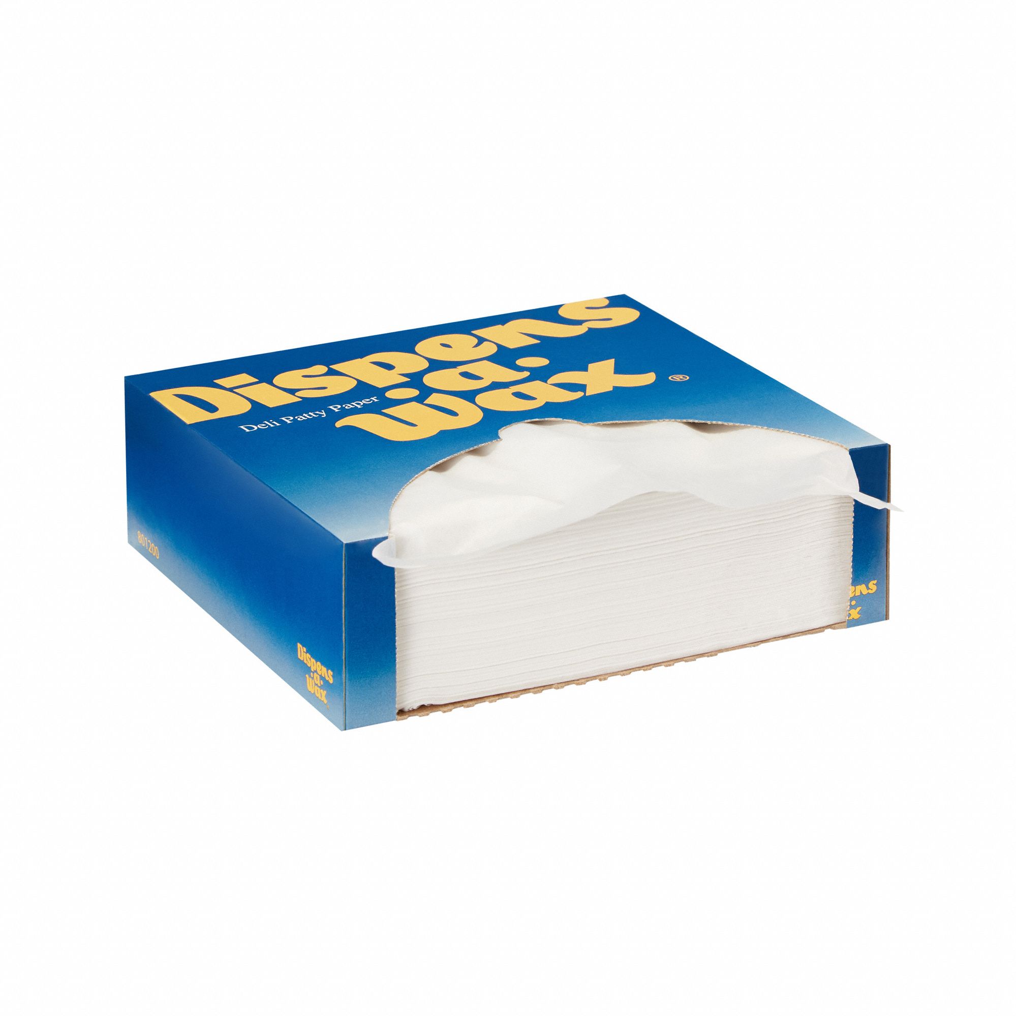 DIXIE Deli Patty Paper, Wax Paper, Standard, 6 in Width, White, 6 in x