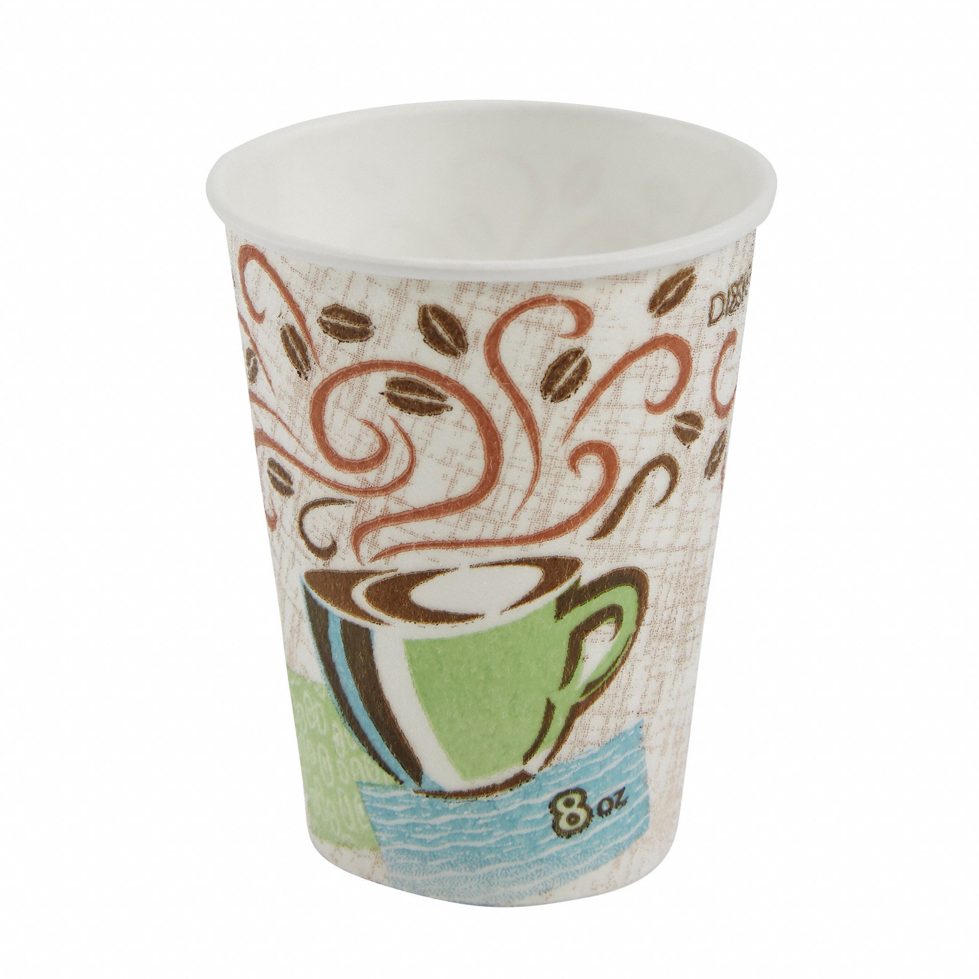 Vaso térmico Dixie 5356CD, de papel, de 16 onzas, con diseño sueños de  café, paquete de 50 (caja de 20 cartones)