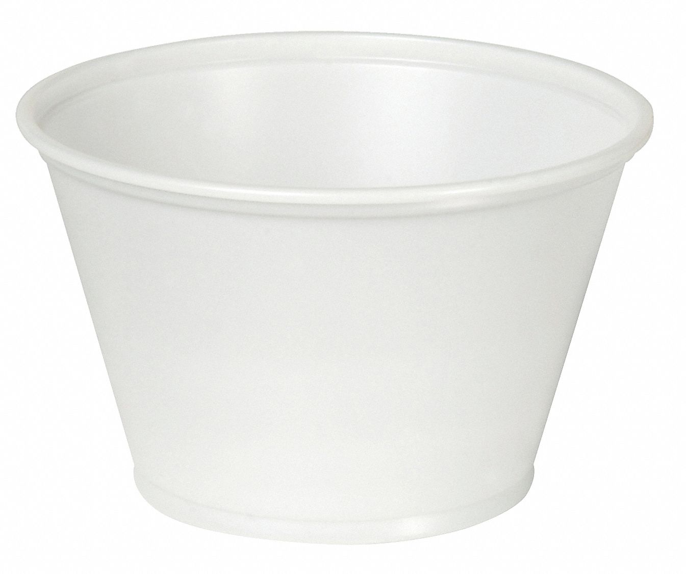5.5 oz. Souffle Cup, Translucent Plastic, 2400 PK Grainger