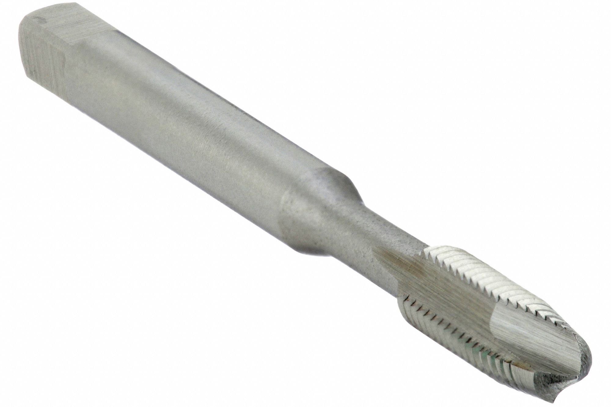SPIRAL POINT TAP, #12-24 THREAD, ½ IN THREAD L, 2⅜ IN L, HIGH SPEED STEEL, UNC