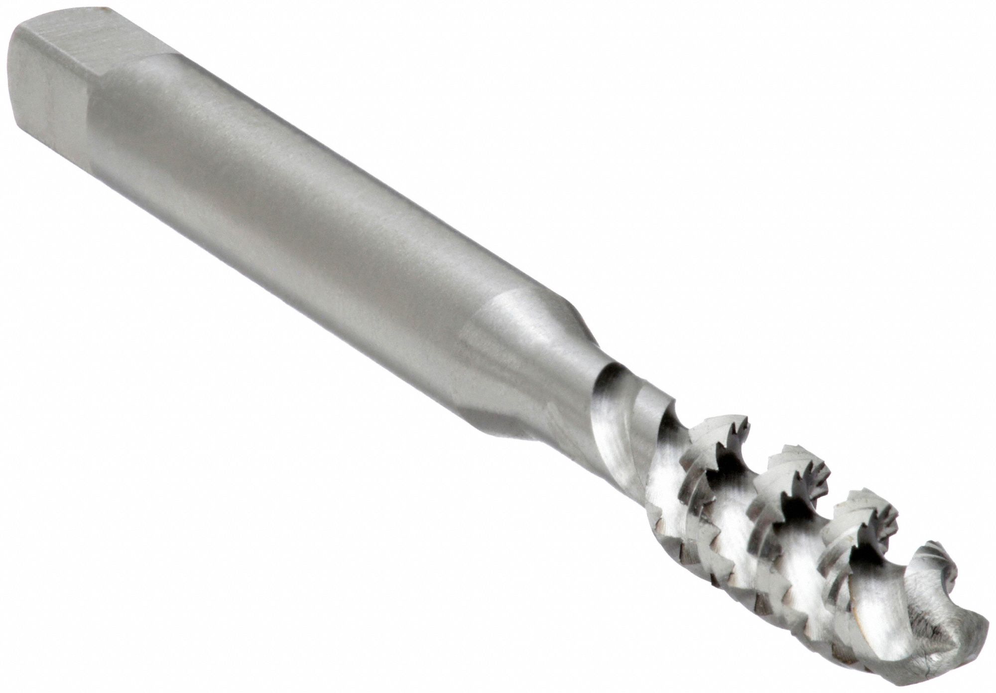 TARAUD À CANNELURE HÉLICOÏDALE, FILETAGE M5X0,8, FILETAGE 12,7 MM LONG, 60,45 MM LONG, ACIER RAPIDE