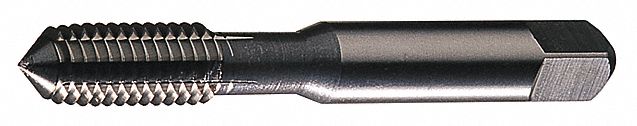 Thread Forming Tap: High Speed Steel, Bright (Uncoated), 3/8"-24 Thread Size