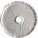 BUFFING WHEEL, COTTON, SPIRAL SEWN, 6 IN DIAMETER, ¼ IN THICK