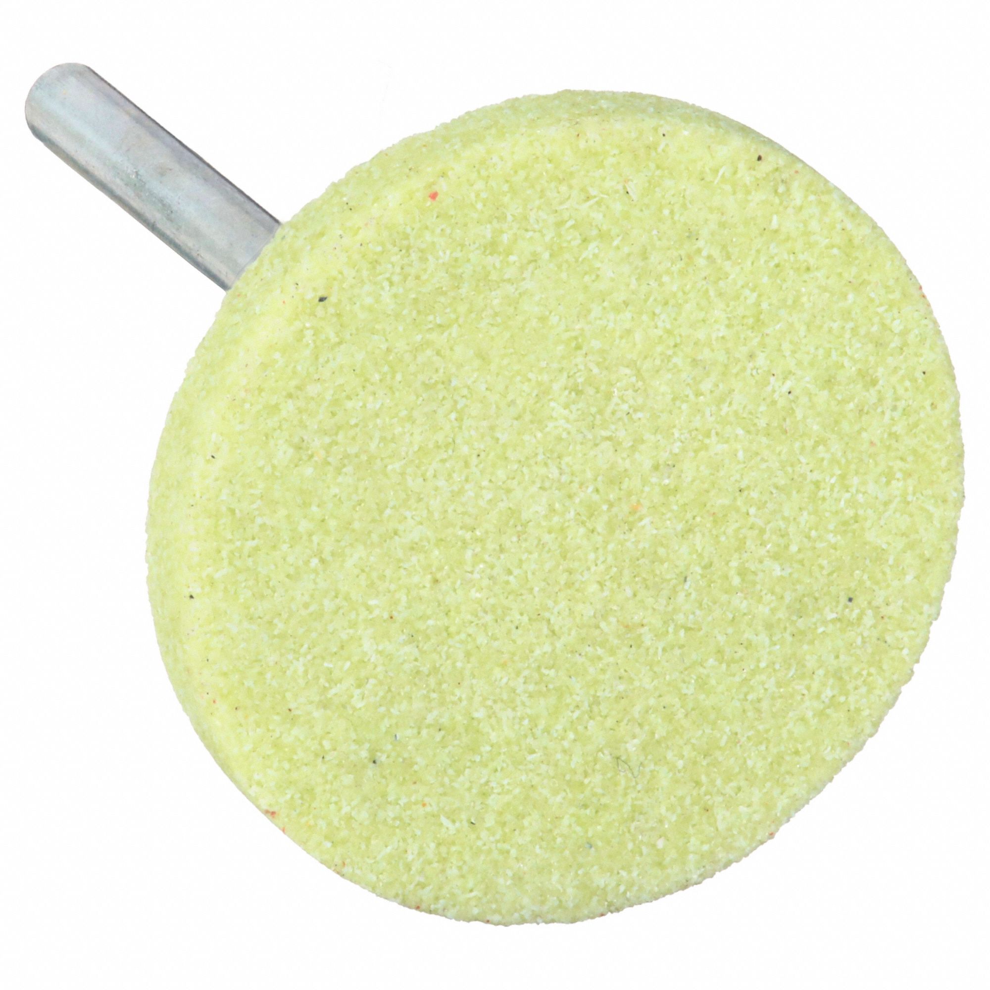 Vitrified Mounted Point: 1 in Dia, Ceramic, 80 Grit, W215