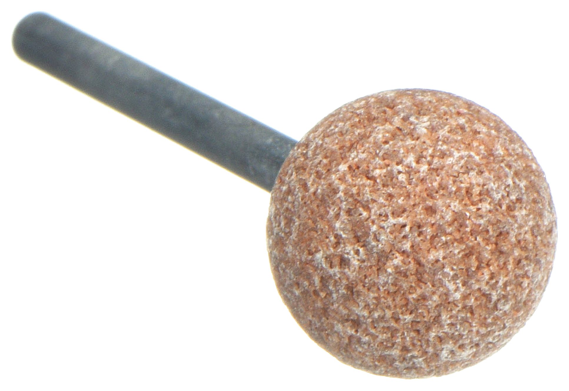 VITRIFIED MOUNTED POINT, ½ IN DIAMETER, ALUMINUM OXIDE, 60 GRIT, B121