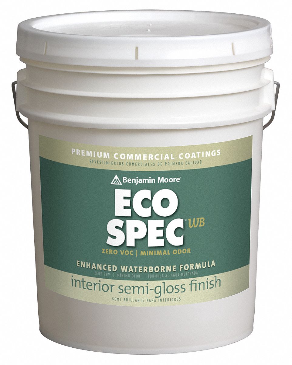 BENJAMIN MOORE SemiGloss Interior Paint, Bradstreet Beige, 5 gal 15K959N3761X005HC48 Grainger