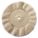 BUFFING WHEEL, COTTON, CENTRE SEWN, 6 IN DIAMETER, ¼ IN THICK