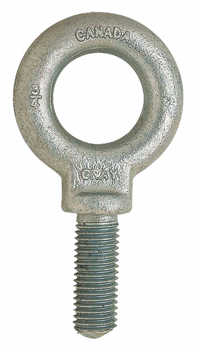 Gray Tools, BS24 SAE 7200 lb Load Shoulder Pattern Eye Bolt