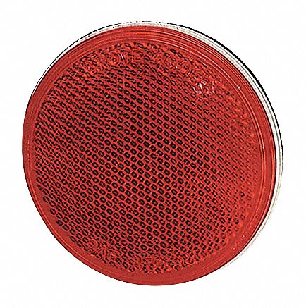 REFLECTOR STICK ON 3IN SEALED RED