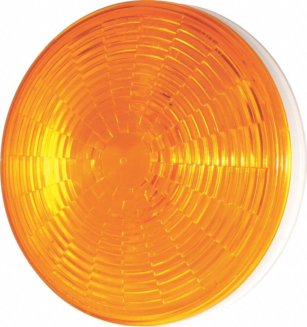 S/T/T LAMP 4IN, LED, AMBER