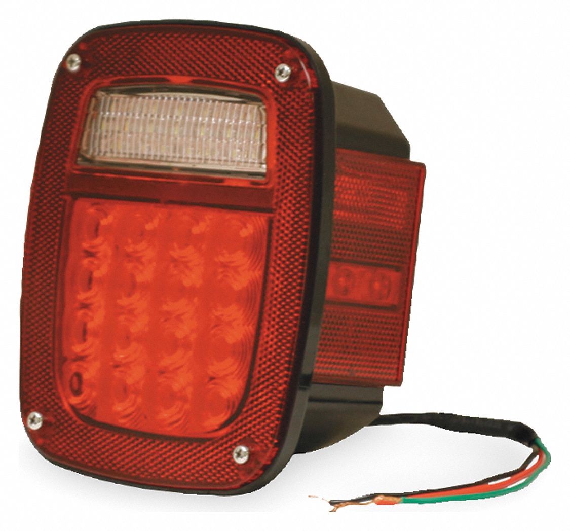 LAMP S/T/T HIGHCOUNT LED RED