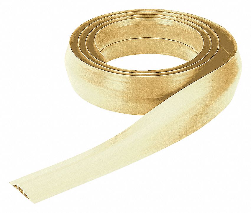 FLOORTRAK 2 CABLE PROTECTOR, PVC, BEIGE, 2 3/4 IN WIDTH, 10 FT LENGTH