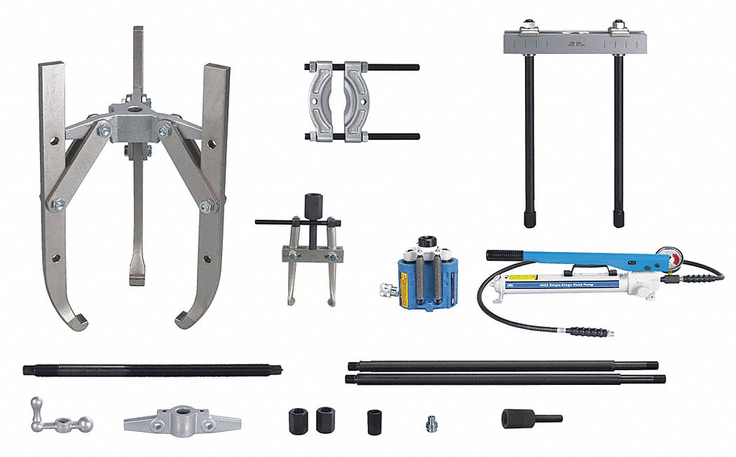 ENSEMBLE TREUILS HYDRAULIQUES