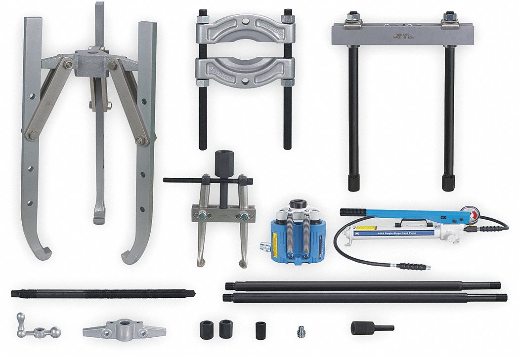 ENSEMBLE TREUILS HYDRAULIQUES