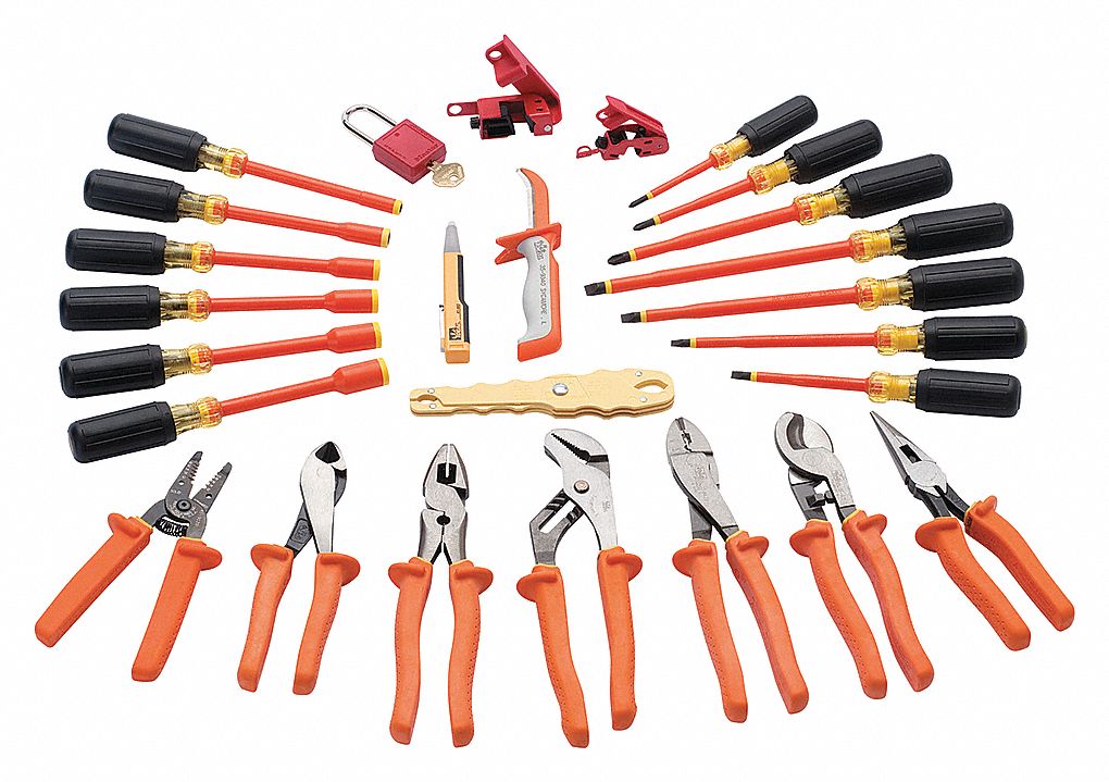 IDEAL KIT OUTIL ISOLE - Trousses d'outils de base - IDI35-9102