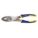 SLIP JOINT PLIERS, BLACK OXIDE, NICKEL CHROME FINISH, 8 IN L