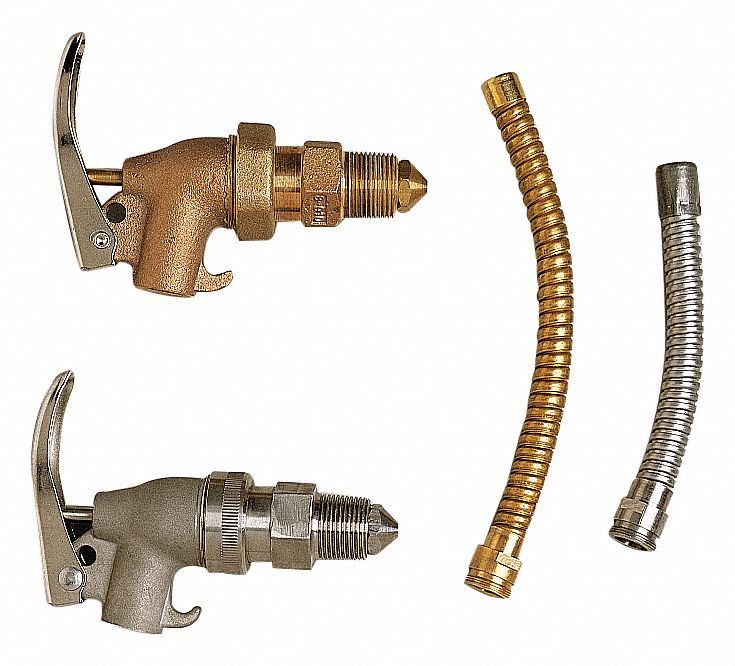 JUSTRITE FLEXIBLE HOSE EXTENSION FOR DRUM FAUCET Drum Faucets and