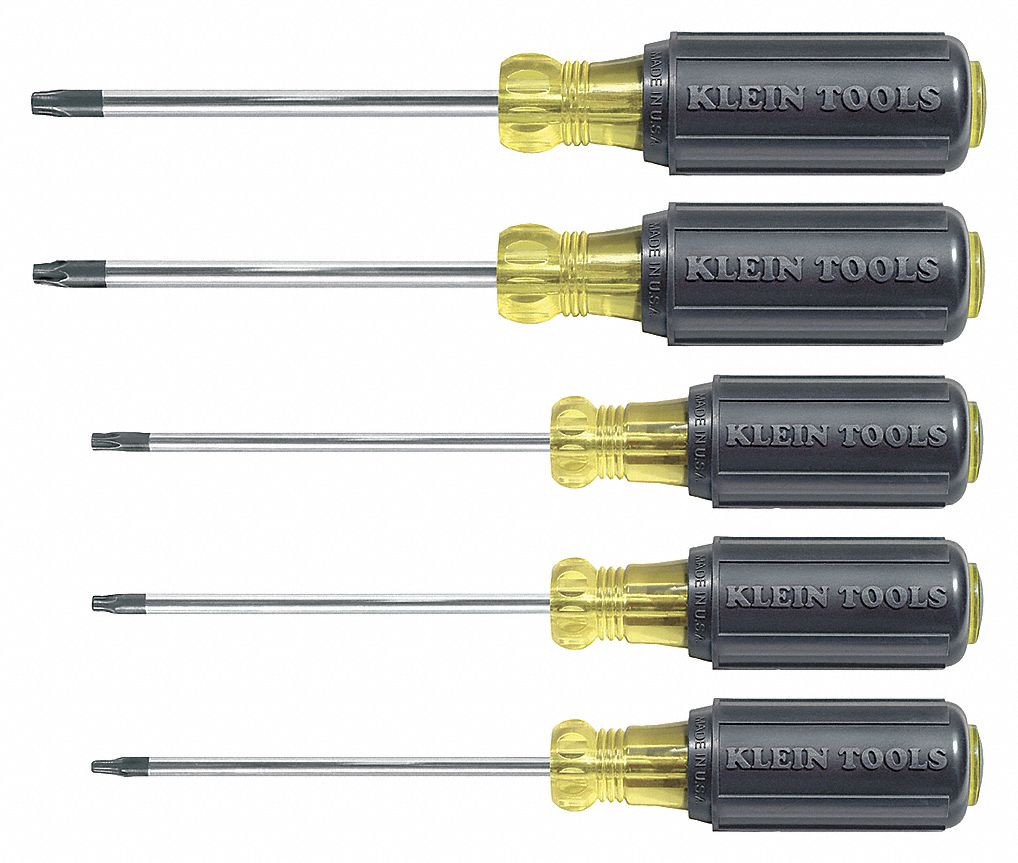 SCREWDRIVER SET,TORX(R),5 PC