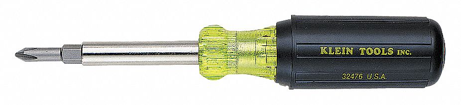 5-IN-1 SCREWDRIVER/NUT DRIVER W/CUS