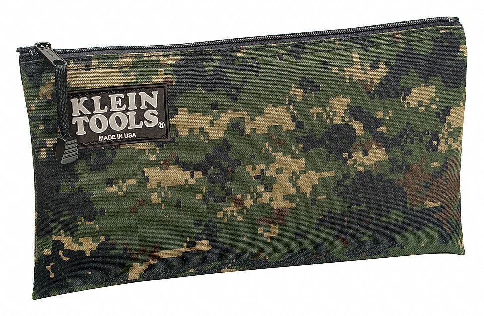 CAMO CORDURA ZIPPER BAG