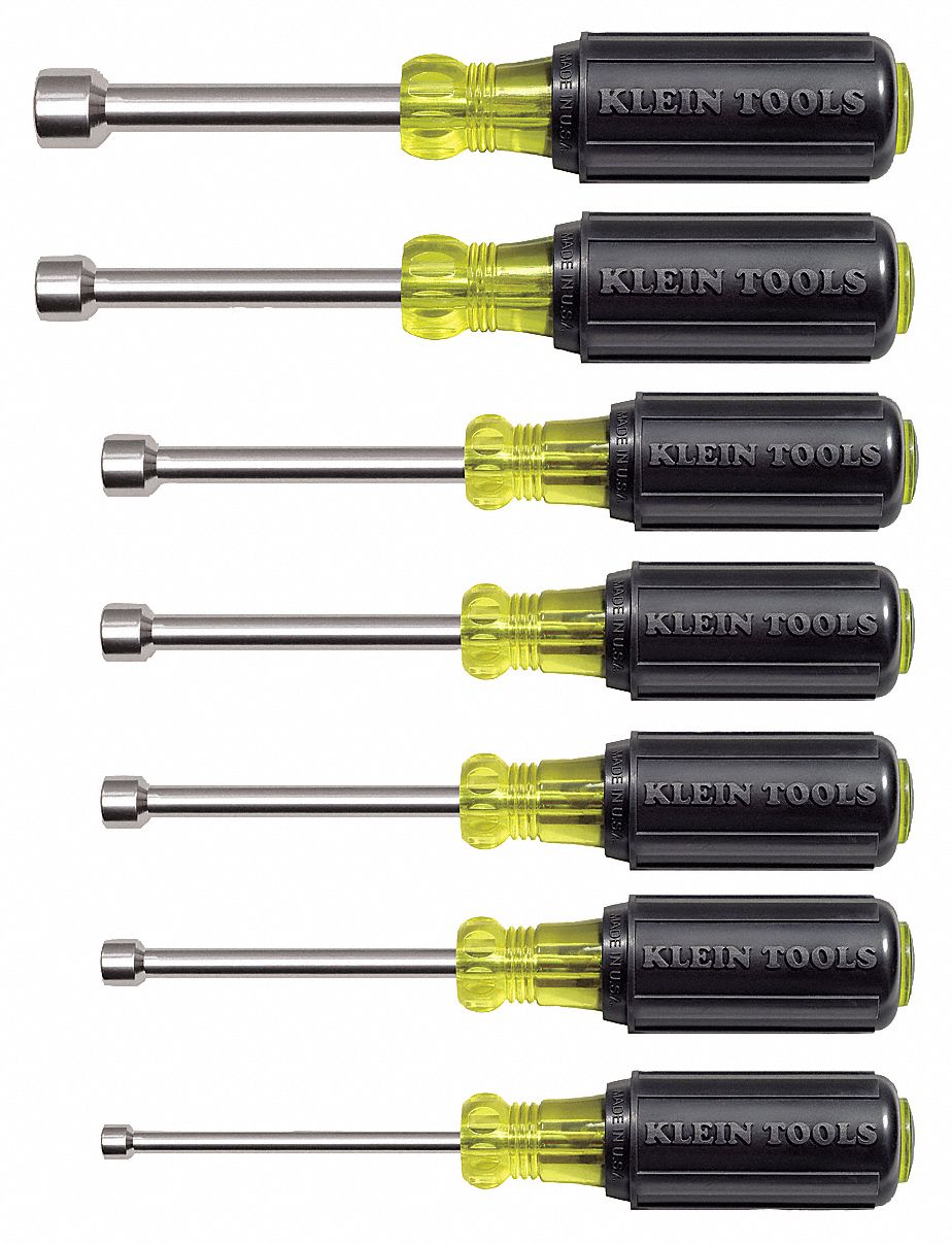 SET NUT DRIVER MGNETIC 7 PC