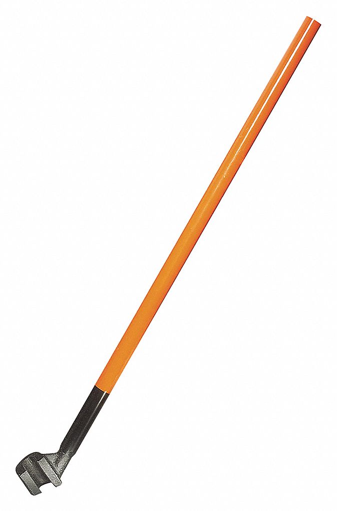 REBAR HICKEY, 65 °  BEND ANGLE, 1 1/8 IN COMPATIBLE REBAR DIA TO MAX, 60 IN OVERALL L