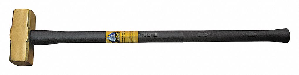 Klein Tools 10 lbs. Brass Sledge Hammer 7HBRFRH10 - The Home Depot