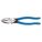 LINEMANS PLIER, FLAT, 9⅜ IN OVERALL L, 1⅝ IN JAW L, 1¼ IN JAW W, ⅝ IN JAW THICK