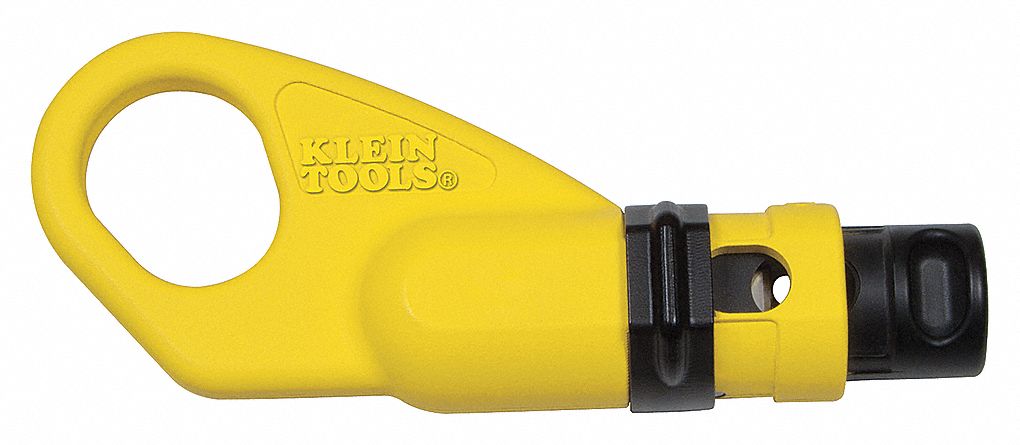 RADIAL CABLE STRIPPER, AUTO, FOR RG-59/RG-6 CABLE DESIGNATION, 4⅝ IN OVERALL L, STEEL
