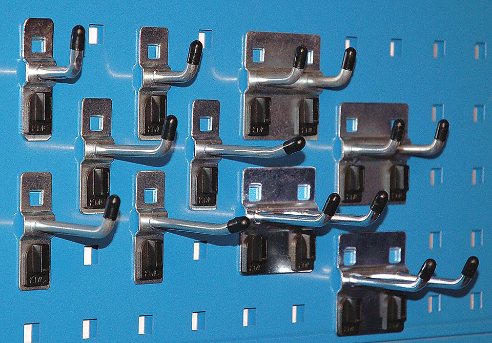 KENNEDY 10 PIECE HOOK ASSORTMENT F3 Pegboard Hooks, Bins, and Tool