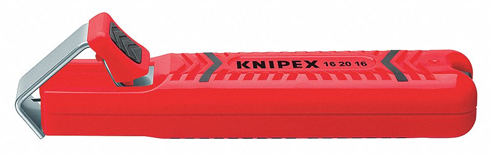 CABLE STRIPPER, MANUAL, 4 TO 16 MM, 5¼ IN OVERALL L, STANDARD CUSHION GRIP, STAINLESS STEEL