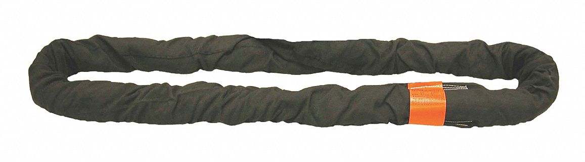 ROUND SLING, TYPE 5, POLYESTER, NYLON, 8 FT SLING L, 3⅝ IN BODY DIAMETER
