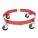 ADJUSTABLE OPEN-DECK DRUM DOLLY WITH SUPPORT RING, 120 LB LOAD CAPACITY, ROUND, 4 SWIVEL