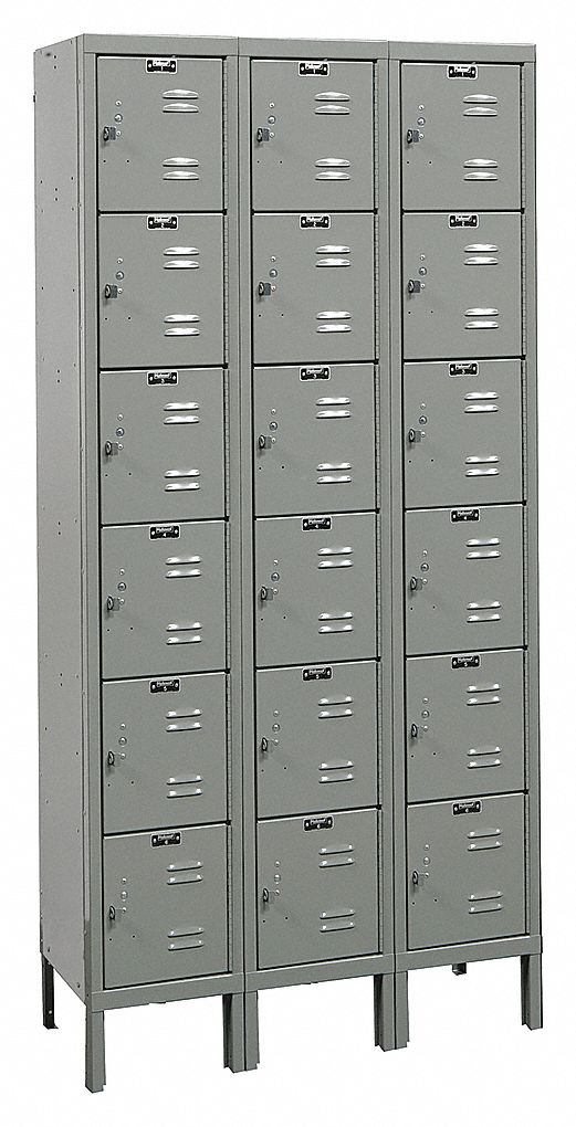 LOCKER PREM 6-TIER 1-WIDE ASSY 1/PK