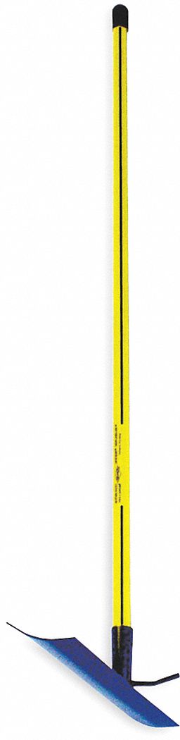 CONCRETE COME ALONG RAKE, 54 IN VINYL COATED FIBREGLASS HANDLE