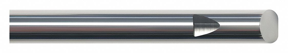 Engraving Blank, Carbide, 1/2"