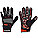 MECHANICS GLOVES, M (8), SYNTHETIC LEATHER WITH PVC GRIP, COTTON